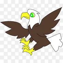 老鹰卡通角色-空若网 老鹰卡通角色-空若网