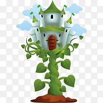 卡通手绘树枝元素-空若网 卡通手绘树枝元素-空若网