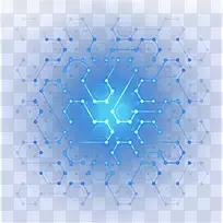 蓝色科技芯片电路-空若网 蓝色科技芯片电路-空若网