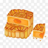 中秋月饼 插画 图案-空若网 中秋月饼 插画 图案-空若网