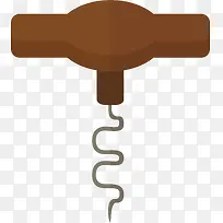 开酒器 卡通 插画 素材-空若网 开酒器 卡通 插画 素材-空若网