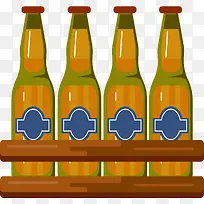 啤酒 卡通 插画 素材-空若网 啤酒 卡通 插画 素材-空若网