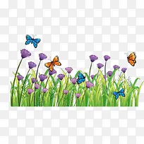 花草 植物 插画 素材-空若网 花草 植物 插画 素材-空若网