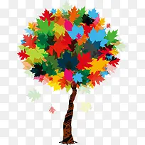 树 卡通 插画 素材-空若网 树 卡通 插画 素材-空若网