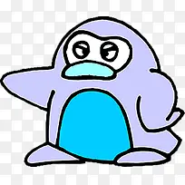 企鹅 卡通 插画 素材-空若网 企鹅 卡通 插画 素材-空若网