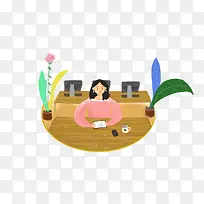 Ů�������廭-������