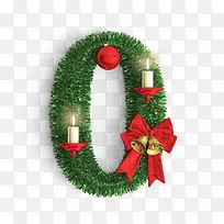 圣诞素材-数字0-空若网 圣诞素材-数字0-空若网