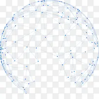 蓝色多点元素-空若网 蓝色多点元素-空若网