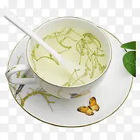 金银花茶杯素材-空若网 金银花茶杯素材-空若网