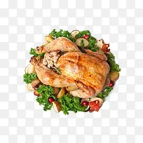 蔬菜苹果烤火鸡-空若网 蔬菜苹果烤火鸡-空若网