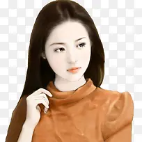 手绘可爱青春美少女-空若网 手绘可爱青春美少女-空若网