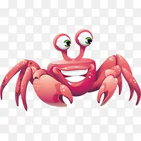 卡通手绘螃蟹-空若网 卡通手绘螃蟹-空若网