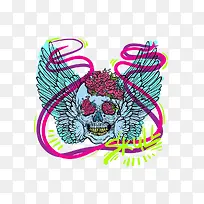 骷髅翅膀-空若网 骷髅翅膀-空若网