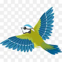 矢量卡通飞鸟-空若网 矢量卡通飞鸟-空若网