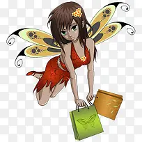 有翅膀的女孩-空若网 有翅膀的女孩-空若网