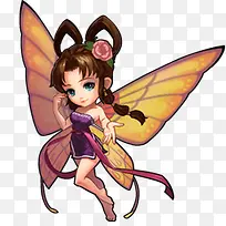 背翅膀卡通人物-空若网 背翅膀卡通人物-空若网