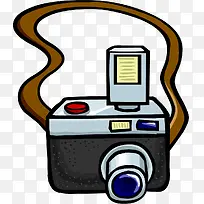 手绘卡通相机-空若网 手绘卡通相机-空若网