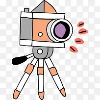 卡通手绘照相机-空若网 卡通手绘照相机-空若网