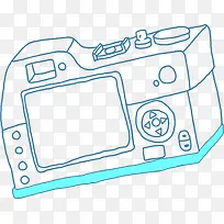 创意手绘卡通照相机-空若网 创意手绘卡通照相机-空若网