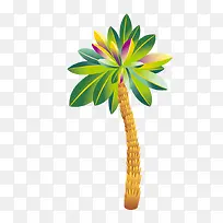 手绘 卡通 树 椰子树-空若网 手绘 卡通 树 椰子树-空若网