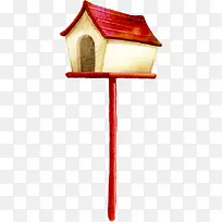 可爱卡通手绘树屋-空若网 可爱卡通手绘树屋-空若网