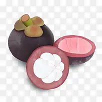 美味水果山竹元素-空若网 美味水果山竹元素-空若网