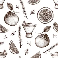 矢量手绘水果-空若网 矢量手绘水果-空若网