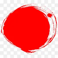 红色墨点元素-空若网 红色墨点元素-空若网