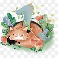 可爱的数字小动物元素-空若网 可爱的数字小动物元素-空若网