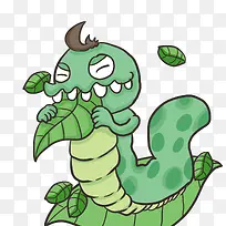 一只大虫子可爱元素-空若网 一只大虫子可爱元素-空若网