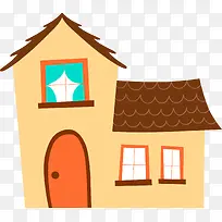 卡通房子-空若网 卡通房子-空若网