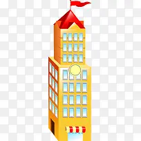 卡通房子-空若网 卡通房子-空若网