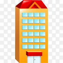 卡通房子-空若网 卡通房子-空若网