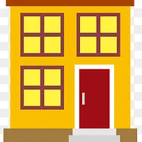 卡通房子-空若网 卡通房子-空若网