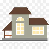 卡通房子-空若网 卡通房子-空若网