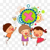 卡通儿童插画-空若网 卡通儿童插画-空若网