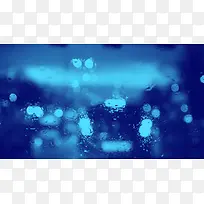 蓝色玻璃水花星光-空若网 蓝色玻璃水花星光-空若网