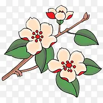 手绘桃花-空若网 手绘桃花-空若网