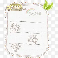 手绘卡通信件-空若网 手绘卡通信件-空若网