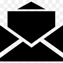 打开信封的信图标-空若网 打开信封的信图标-空若网