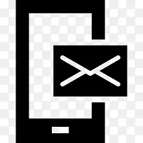 电子邮件在手机图标-空若网 电子邮件在手机图标-空若网