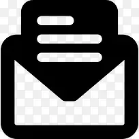 信封的消息图标-空若网 信封的消息图标-空若网