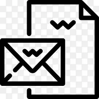 信封上图标-空若网 信封上图标-空若网