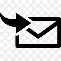 发送电子邮件图标-空若网 发送电子邮件图标-空若网