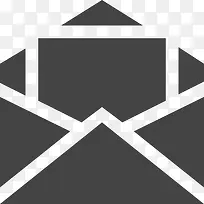 打开信封图标-空若网 打开信封图标-空若网