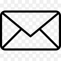 新的电子邮件的轮廓图标-空若网 新的电子邮件的轮廓图标-空若网