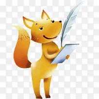 手绘写信松鼠手绘-空若网 手绘写信松鼠手绘-空若网