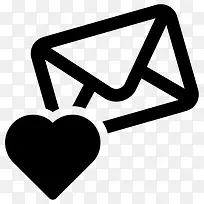 情书爱心图标-空若网 情书爱心图标-空若网