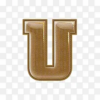 金属网字母u-空若网 金属网字母u-空若网
