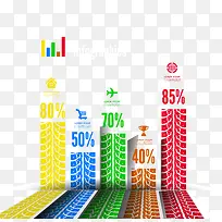 商务信息图表示意图-空若网 商务信息图表示意图-空若网